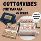 Chitrakala Palki Darbar – Golden King Size Bedsheet with Pillow Covers